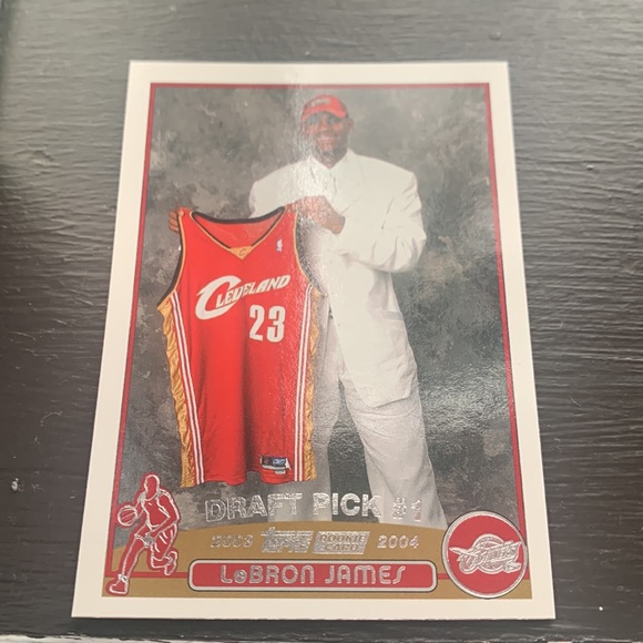 LeBron James rookie card / mint condition / 2003 topps - Picture 7 of 7